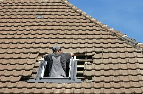 Pose de velux - Courcy